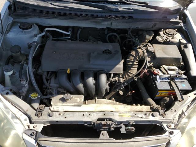 1NXBR32E03Z129180 - 2003 TOYOTA COROLLA CE 银色 照片 11