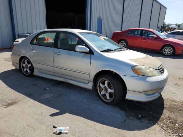 1NXBR32E03Z129180 - 2003 TOYOTA COROLLA CE 银色 照片 4