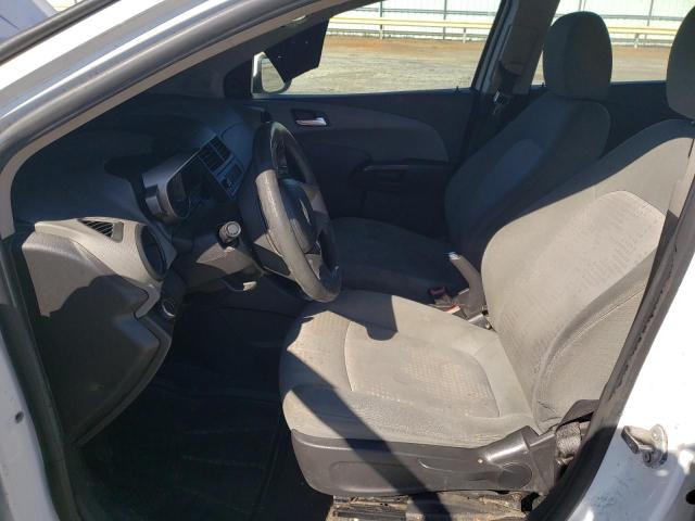 1G1JA6SH8D4119168 - 2013 CHEVROLET SONIC LS 白色 照片 7