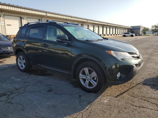 2T3WFREV9DW057221 - 2013 TOYOTA RAV4 XLE GREEN photo 4