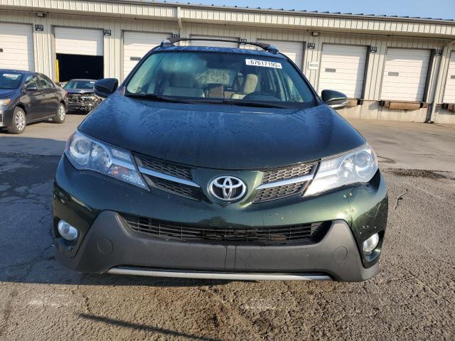 2T3WFREV9DW057221 - 2013 TOYOTA RAV4 XLE GREEN photo 5