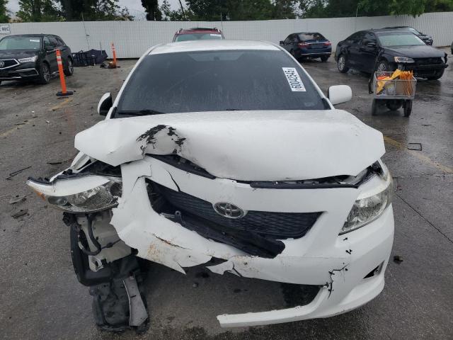 1NXBU40E79Z121383 - 2009 TOYOTA COROLLA BASE Ақ фото 10