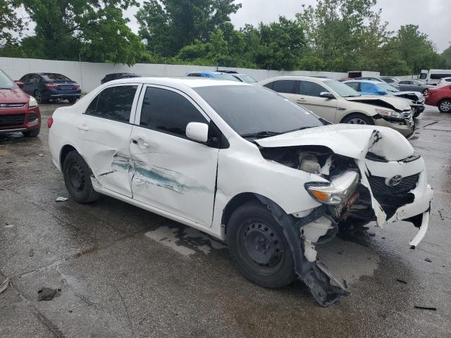 1NXBU40E79Z121383 - 2009 TOYOTA COROLLA BASE Ақ фото 8