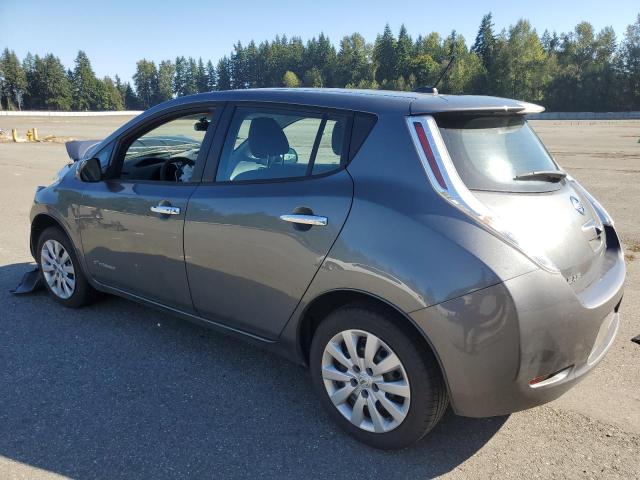 1N4BZ0CP2HC301618 - 2017 NISSAN LEAF S GRAY photo 2