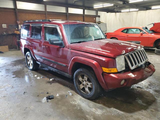 1J8HG48K77C685546 - 2007 JEEP COMMANDER MAROON photo 4