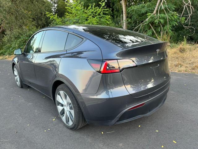 5YJYGDED6MF106087 - 2021 TESLA MODEL Y 灰色 照片 3