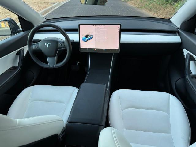 5YJYGDED6MF106087 - 2021 TESLA MODEL Y 灰色 照片 9
