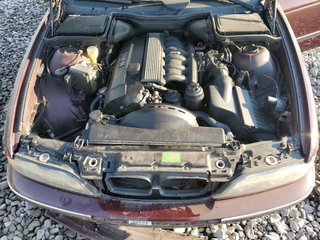 WBADD6325VBW09521 - 1997 BMW 528 I AUTOMATIC BURGUNDY photo 11