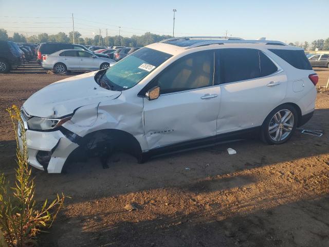 2GNAXMEV1J6107392 - 2018 CHEVROLET EQUINOX PREMIER WHITE photo 1