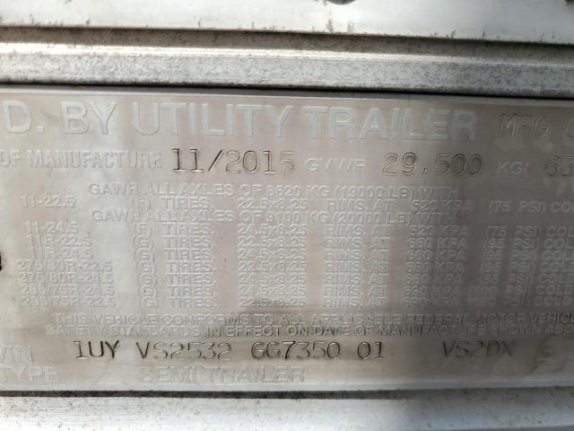 1UYVS2532GG735001 - 2016 UTILITY VS2DX WHITE photo 10