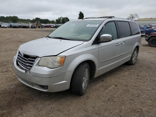 2A8HR64X08R132978 - 2008 CHRYSLER TOWN & COU LIMITED SILVER photo 1