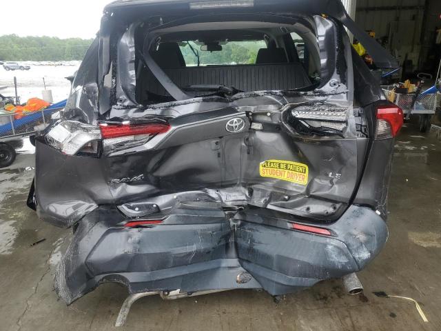 2T3H1RFV5KW009329 - 2019 TOYOTA RAV4 LE Graphite photo 6