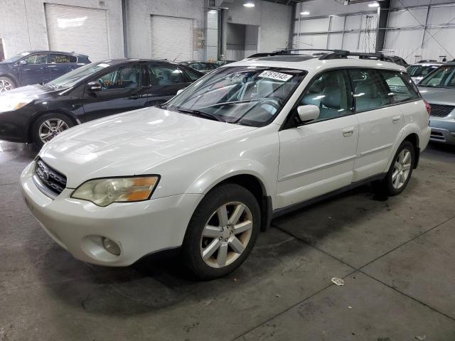 4S4BP62CX67317407 - 2006 SUBARU LEGACY OUTBACK 2.5I LIMITED WHITE photo 1