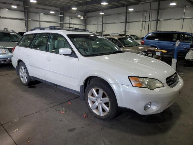 4S4BP62CX67317407 - 2006 SUBARU LEGACY OUTBACK 2.5I LIMITED WHITE photo 4