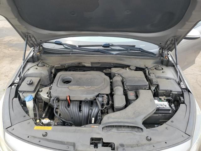 5XXGU4L37GG074296 - 2016 KIA OPTIMA EX SILVER photo 11