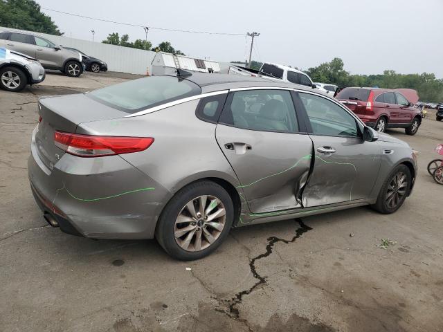 5XXGU4L37GG074296 - 2016 KIA OPTIMA EX SILVER photo 3