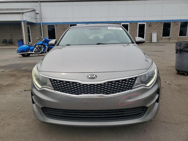 5XXGU4L37GG074296 - 2016 KIA OPTIMA EX SILVER photo 5