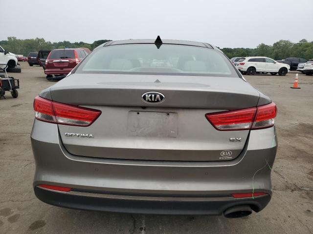 5XXGU4L37GG074296 - 2016 KIA OPTIMA EX SILVER photo 6