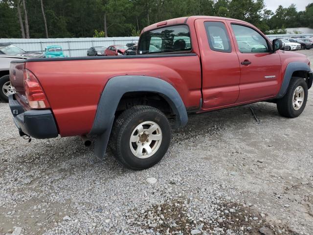 5TETU62N47Z436230 - 2007 TOYOTA TACOMA PRERUNNER ACCESS CAB RED photo 3