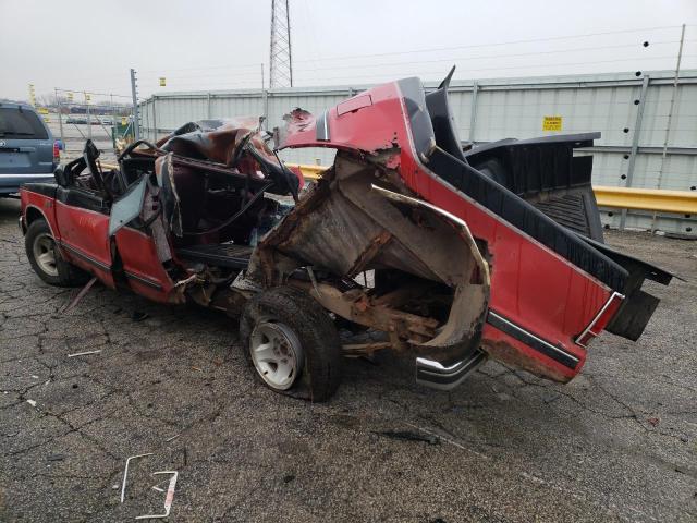 1GTCS19Z9L2506983 - 1990 GMC S TRUCK S15 RED photo 2