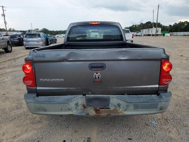 1D7HE22K37S218968 - 2007 DODGE DAKOTA ST GRAY photo 6