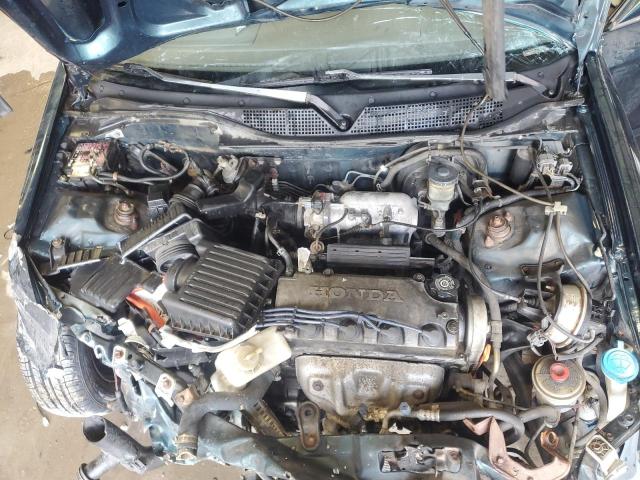 1HGEJ8646TL053267 - 1996 HONDA CIVIC EX GREEN photo 11