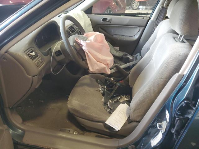 1HGEJ8646TL053267 - 1996 HONDA CIVIC EX GREEN photo 7