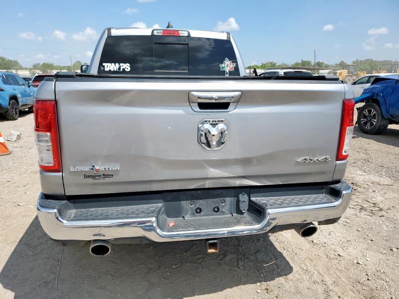 1C6SRFFT0KN718759 - 2019 RAM 1500 BIG HORN/LONE STAR SILVER photo 6