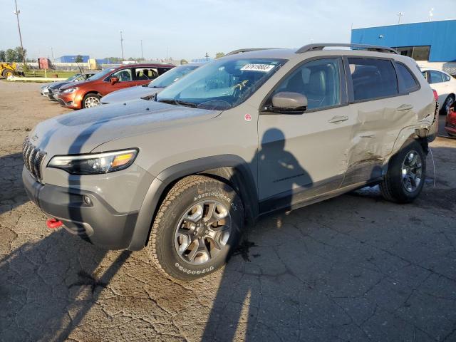 1C4PJMBX4KD410731 - 2019 JEEP CHEROKEE TRAILHAWK GRAY photo 1
