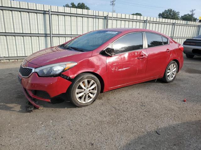 KNAFX4A69G5460882 - 2016 KIA FORTE LX RED photo 1