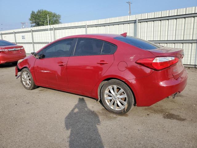 KNAFX4A69G5460882 - 2016 KIA FORTE LX RED photo 2