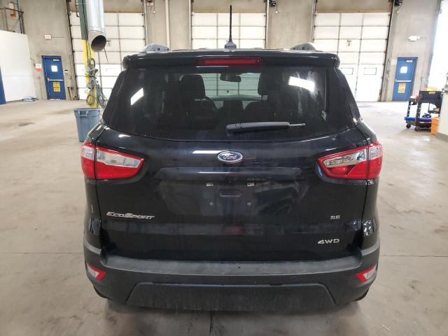 MAJ6P1UL5JC226427 - 2018 FORD ECOSPORT SE BLACK photo 6