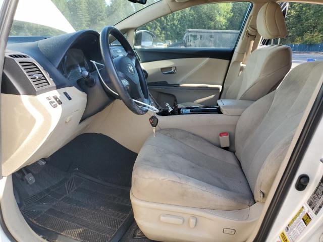 4T3ZE11A09U016407 - 2009 TOYOTA VENZA WHITE photo 7