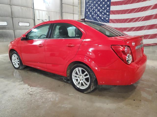 1G1JC5SH4E4193547 - 2014 CHEVROLET SONIC LT RED photo 2