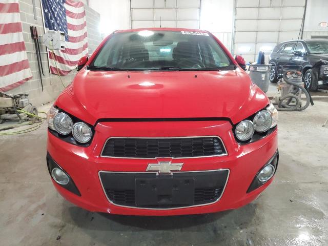 1G1JC5SH4E4193547 - 2014 CHEVROLET SONIC LT RED photo 5