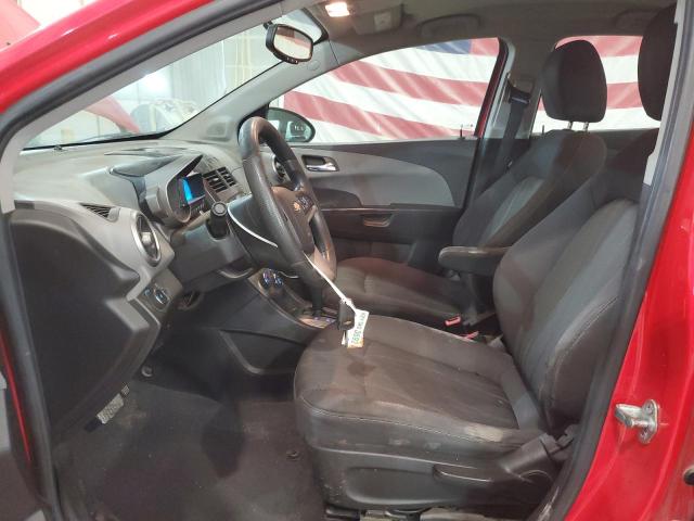 1G1JC5SH4E4193547 - 2014 CHEVROLET SONIC LT RED photo 7