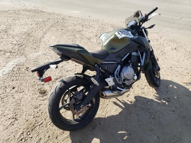 JKAEREH16JDA20671 - 2018 KAWASAKI ER650 H GREEN photo 4