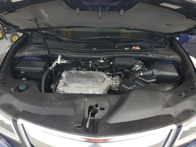 5FRYD3H43EB005622 - 2014 ACURA MDX TECHNOLOGY Կապույտ լուսանկար 12