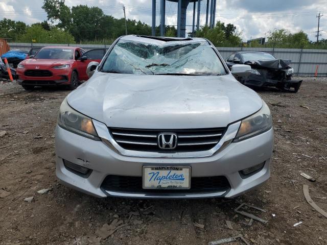 1HGCR2F82FA158615 - 2015 HONDA ACCORD EXL SILVER photo 5