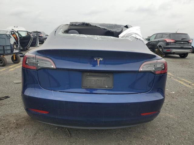 5YJ3E1EA4NF189640 - 2022 TESLA MODEL 3 蓝色 照片 6