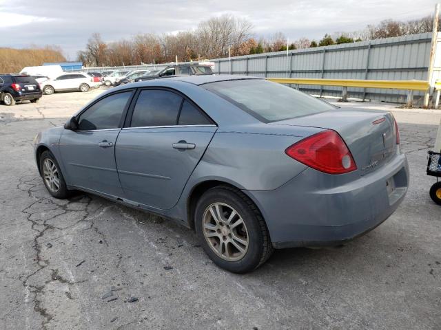 1G2ZF58B674107165 - 2007 PONTIAC G6 VALUE LEADER BLUE photo 2