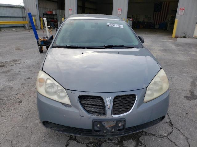 1G2ZF58B674107165 - 2007 PONTIAC G6 VALUE LEADER BLUE photo 5