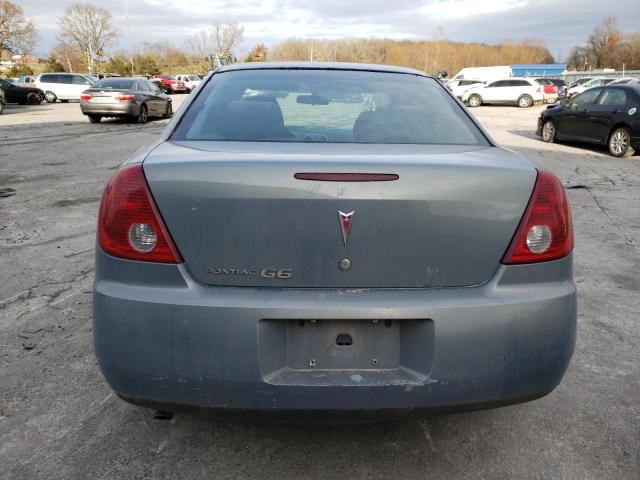 1G2ZF58B674107165 - 2007 PONTIAC G6 VALUE LEADER BLUE photo 6