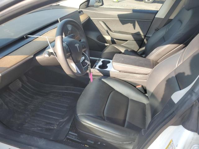 5YJ3E1EA3MF922808 - 2021 TESLA MODEL 3 白色 照片 7