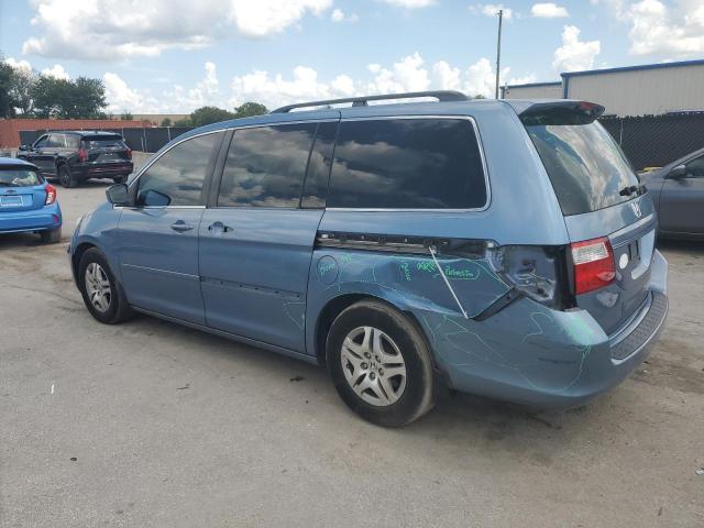 5FNRL38655B021847 - 2005 HONDA ODYSSEY EXL 蓝色 照片 2