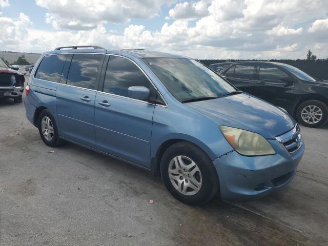 5FNRL38655B021847 - 2005 HONDA ODYSSEY EXL 蓝色 照片 4