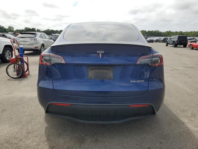 7SAYGDEF6PF584681 - 2023 TESLA MODEL Y BLUE photo 6