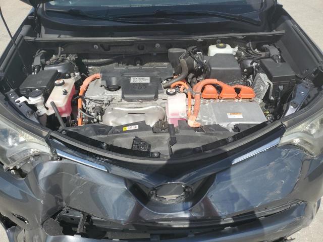 JTMRJREV6JD221027 - 2018 TOYOTA RAV4 HV LE ნაცრისფერი ფოტო 12