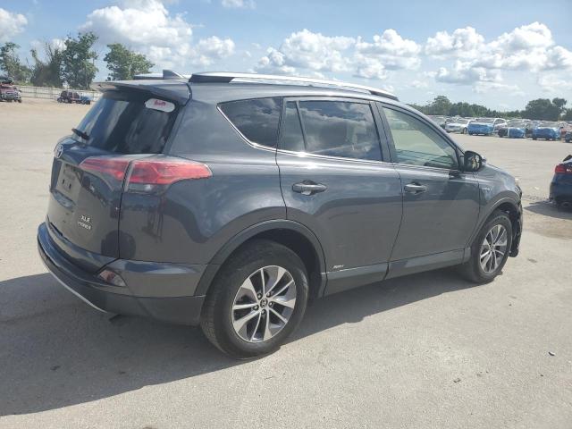 JTMRJREV6JD221027 - 2018 TOYOTA RAV4 HV LE ნაცრისფერი ფოტო 3