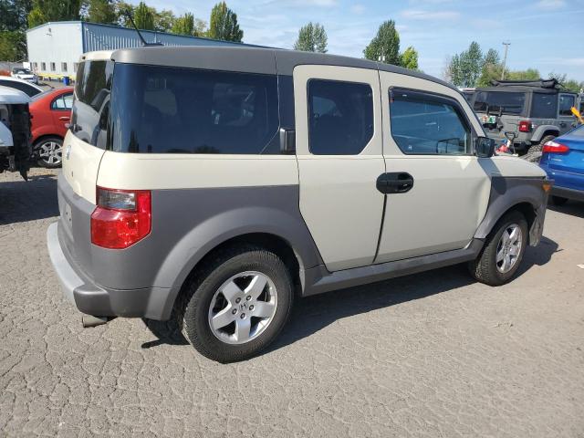 5J6YH286X5L011653 - 2005 HONDA ELEMENT EX BEIGE photo 3